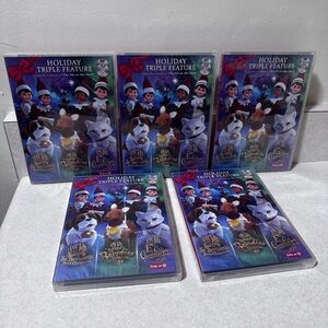Elf on the Shelf Pet Holiday‎ Triple Feature 5 of SAME DVDs use for gifts NEW